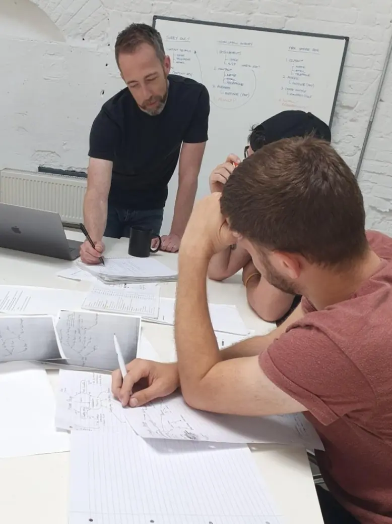 Fearnaught team at work